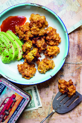 Sweetcorn fritters